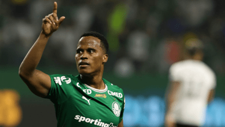 El primer gol de Jhon Arias le dio la victoria a Palmeiras sobre el Botafogo