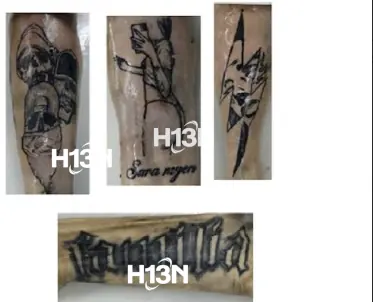 Buscan identificar a dos hombres hallados sin vida y Medicina Legal reveló sus tatuajes