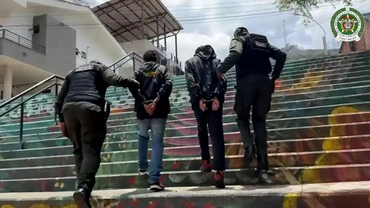 Policía captura a alias Chicote y desmantela red de extorsión en El Peñol
