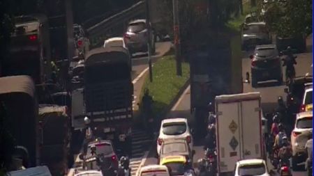 Siniestro vial Autopista Sur