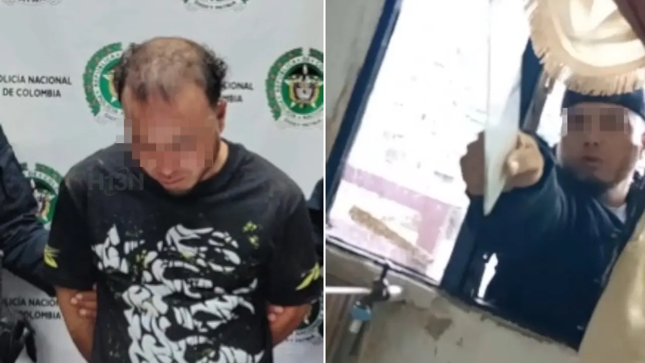 A prisión por violencia intrafamiliar después de amenazar a su expareja en Medellín