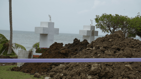 Desaparecidos recuperados por erosión