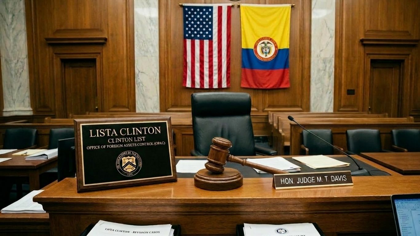 Colombianos en Lista Clinton podrán acceder a defensa internacional