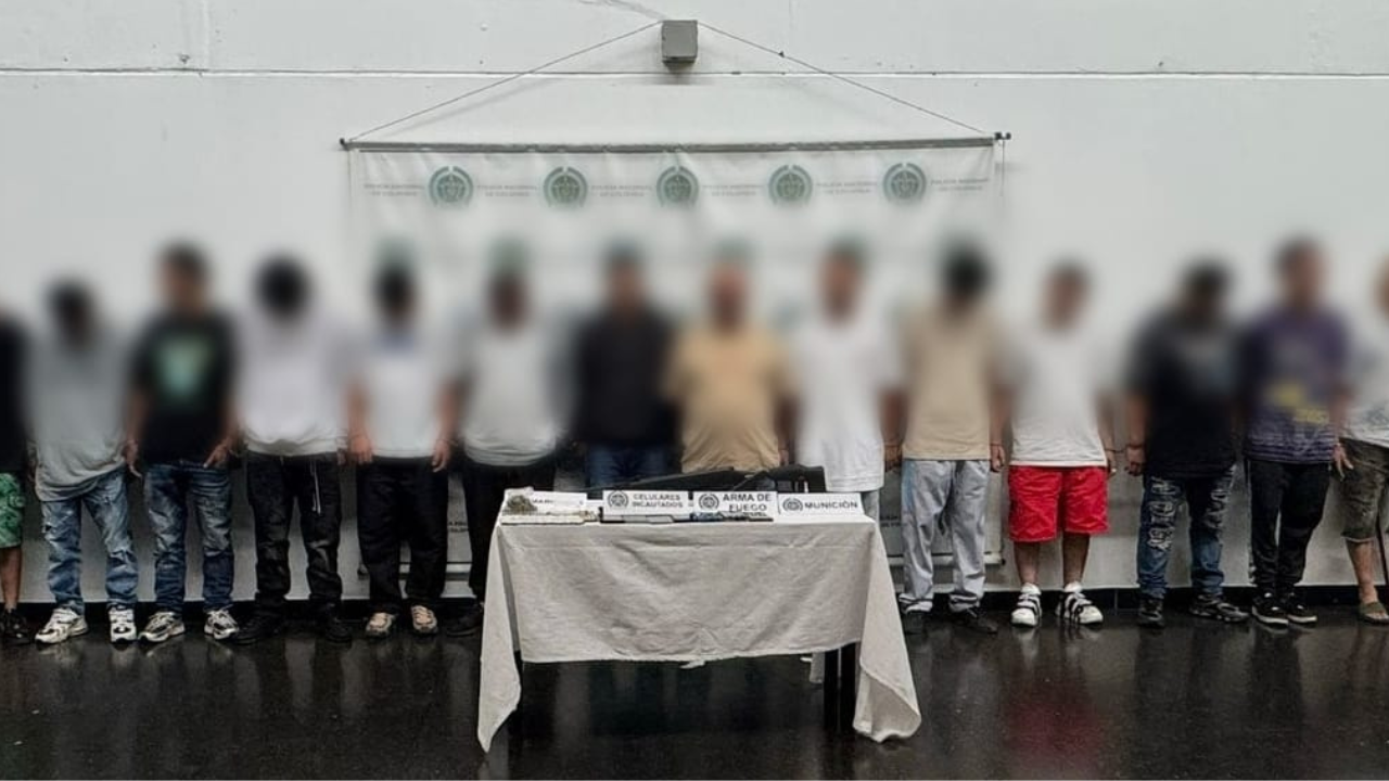 Les dañaron el negocio ilegal con 1.200 millones de pesos de ingresos mensuales de banda delincuencial