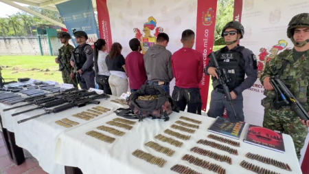 Fue capturado en Ituango alias Román, principal cabecilla del GAO-r 18