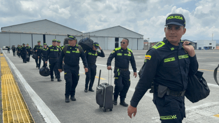 Más de 400 integrantes de la Fuerza Pública refuerzan seguridad para las elecciones