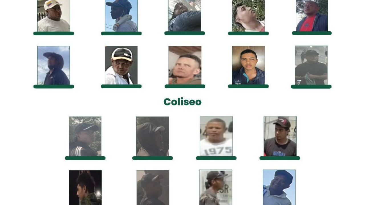 Estos serían los rostros de las personas que incitan los bloqueos en el Bajo Cauca