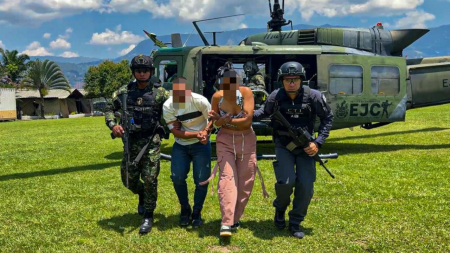 Golpe contundente a las FARC deja dos capturados en Antioquia y material incautado