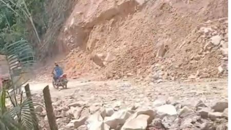 ¡Ya hay paso! Habilitaron la autopista Medellín - Bogotá a la altura de San Luis