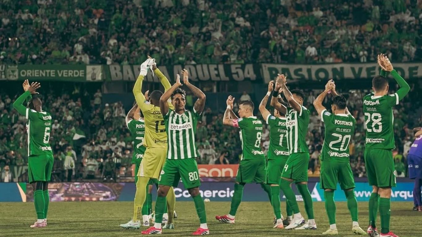 Atlético Nacional, el único colombiano que ha superado los 100 puntos en la historia de la Copa Sudamericana
