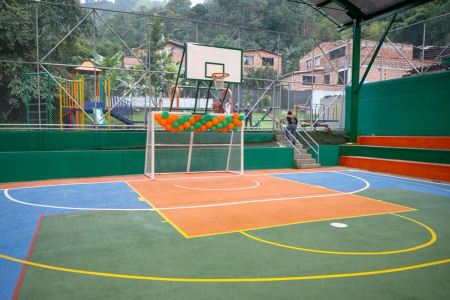 Canchas, pista y zonas recreativas: así quedaron los escenarios deportivos renovados en Envigado