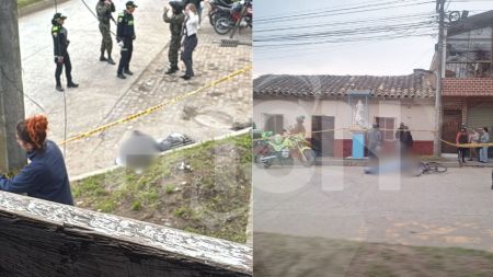 ¡A bala! Asesinaron a dos hombres cerquita de la terminal de transporte de La Unión ¡A bala! Asesinaron a dos hombres cerquita de la terminal de transporte de La Unión