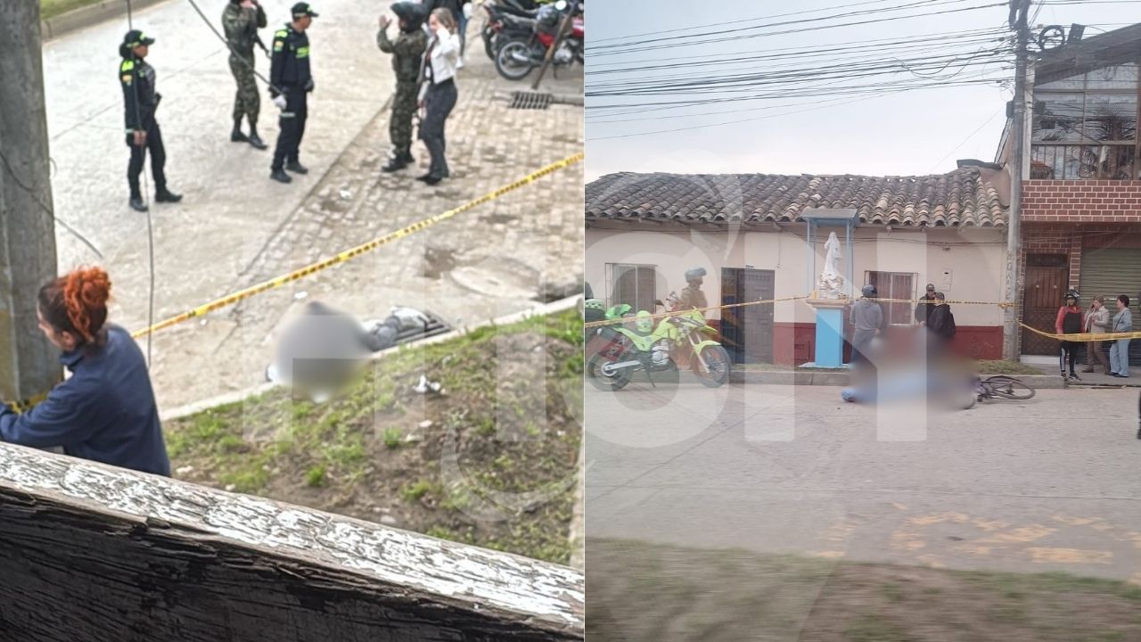 ¡A bala! Asesinaron a dos hombres cerquita de la terminal de transporte de La Unión
