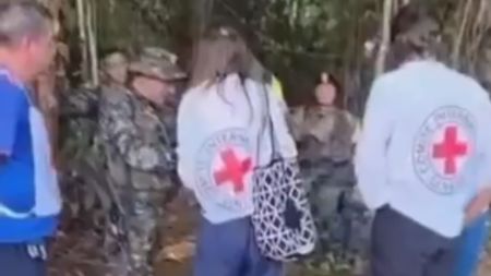 VIDEO: Liberan a las dos menores secuestradas en El Bagre, fueron entregadas a misión humanitaria Liberan niñas