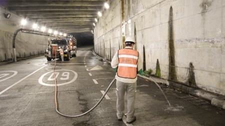 Cierres en el soterrado de la Autopista Sur: fechas y carriles afectados por mantenimiento Intervienen soterrados de Medellín parapara prevenir inundaciones en temporada de lluvias