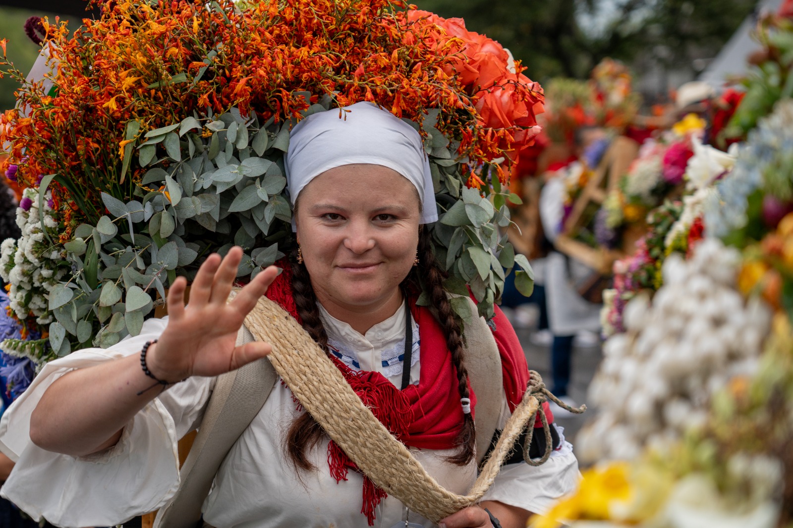 Entre flores y tradición vuelve el Festival de la Silleta a Santa Elena