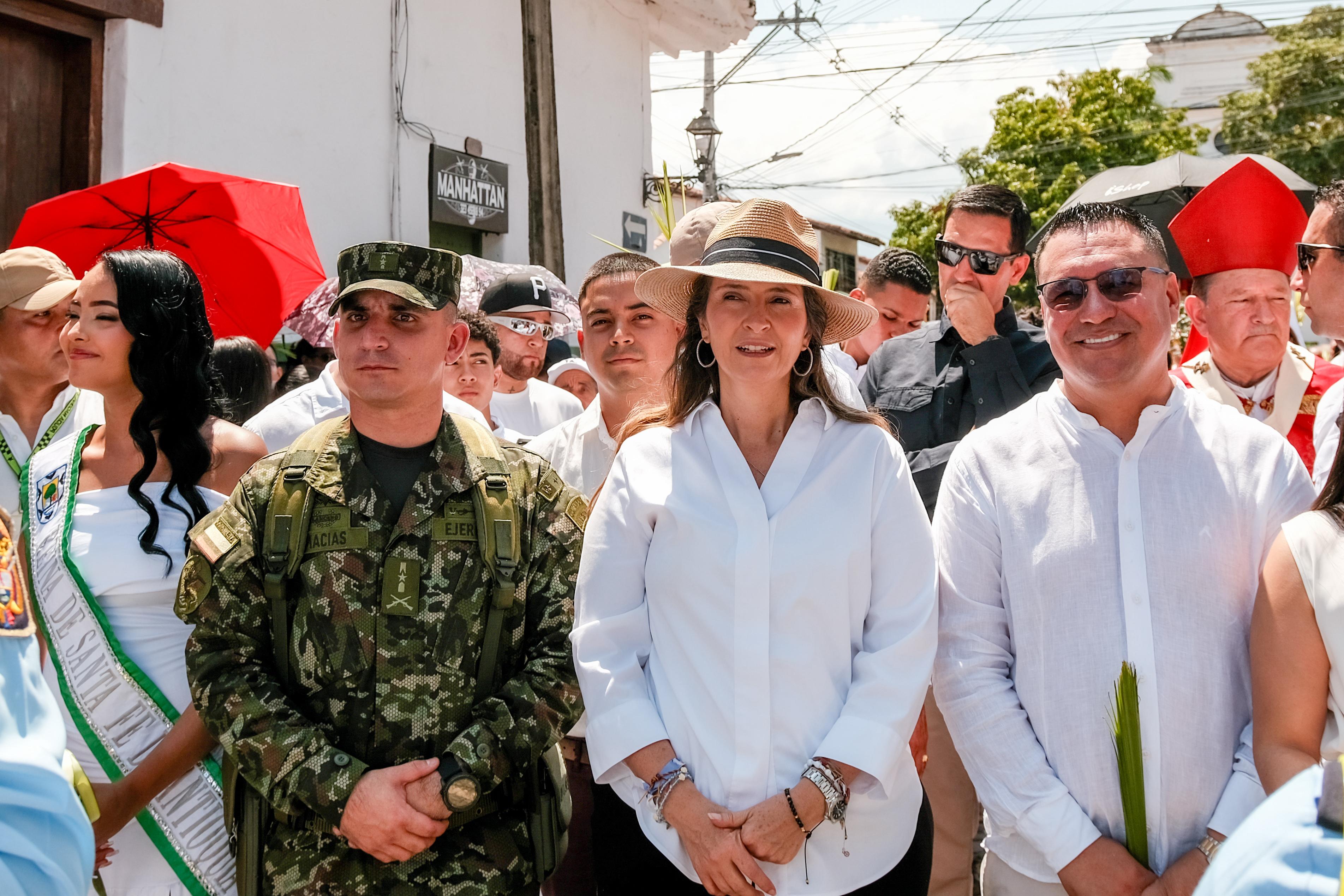 Paloma Valencia en Santa Fe de Antioquia