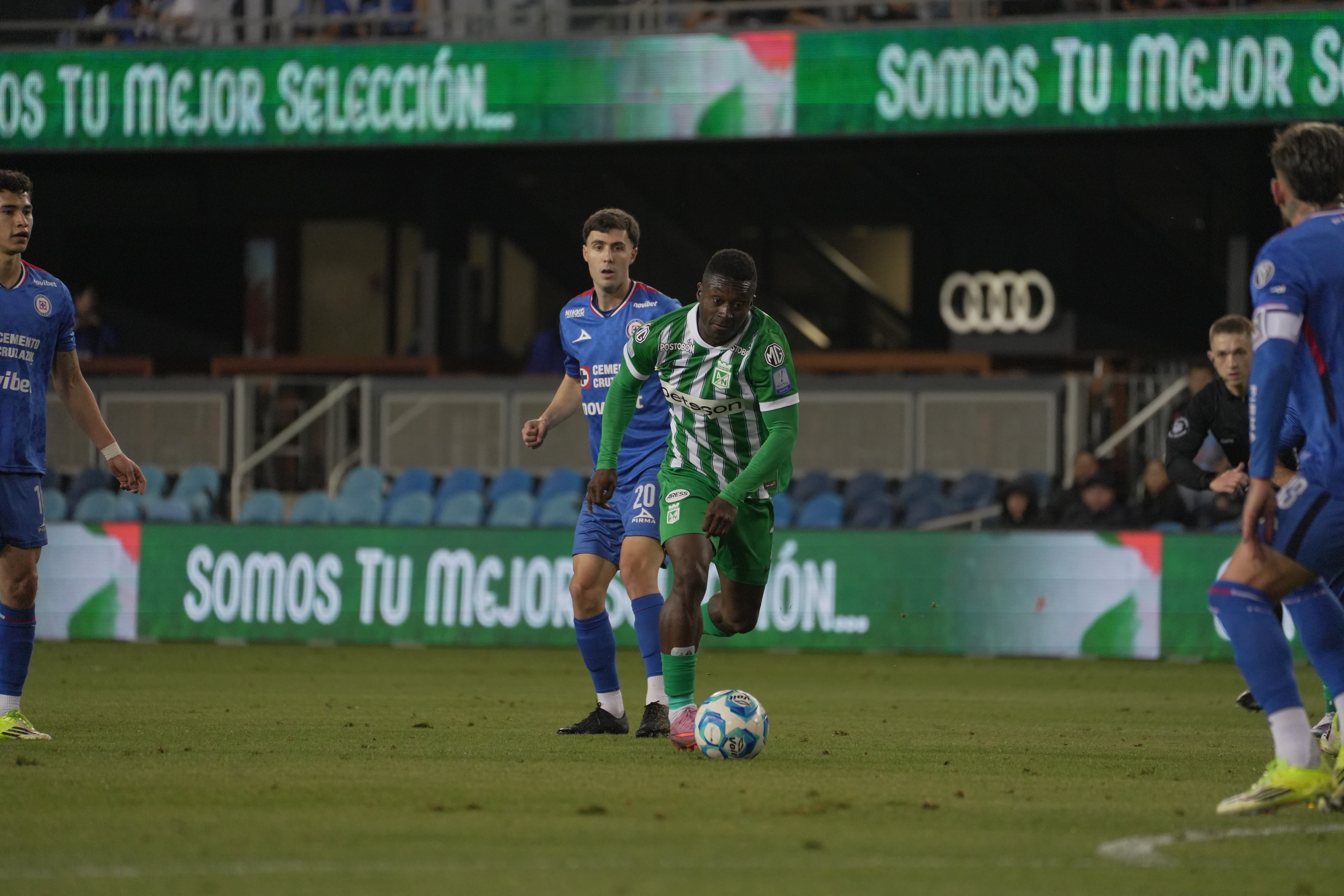 Atlético Nacional fue goleado en Estados Unidos frente a Cruz Azul de México en un amistoso internacional