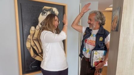 ¡Se juntaron los más votados! Paloma ya tiene a su “señor vicepresidente”: así recibió a Oviedo