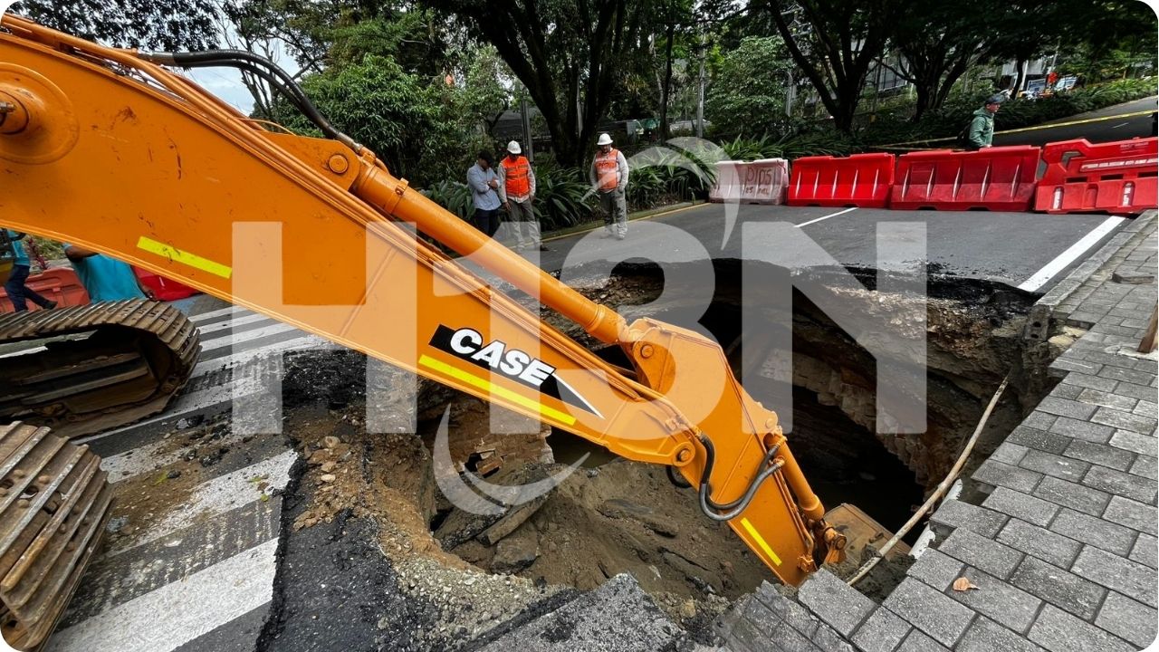 Habilitan un carril en la Avenida El Poblado; el sentido norte-sur continuará cerrado por obras.