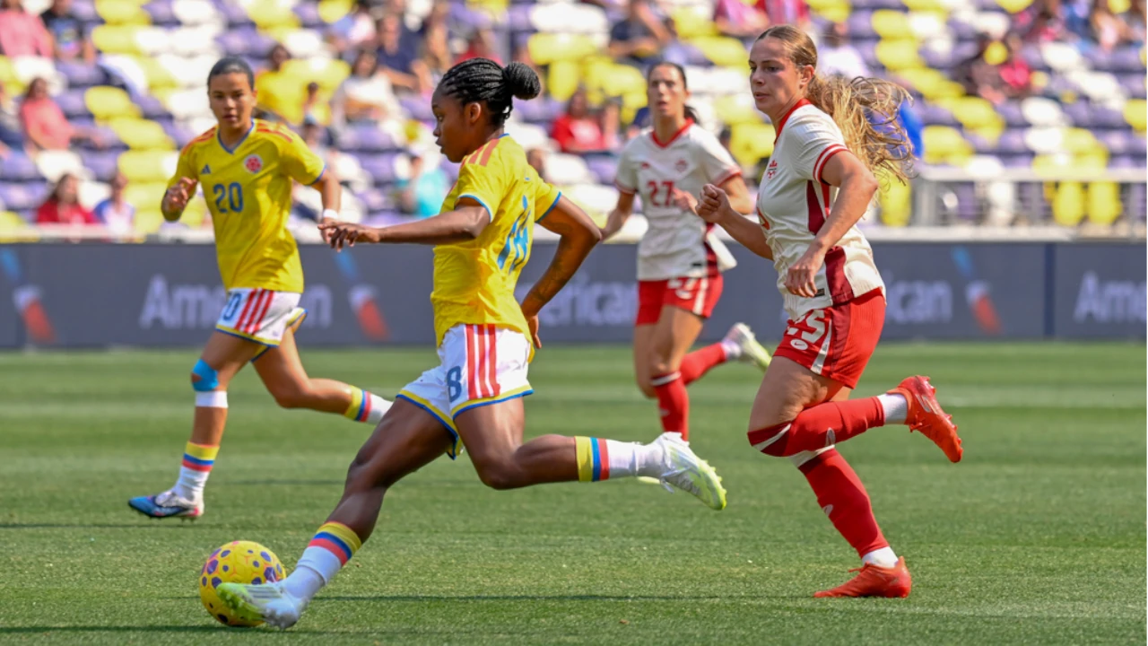 Selección Colombia cayó por goleada ante Canadá en la SheBelieves Cup 2026
