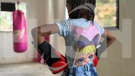 Barrio Boxing - niñas barrio La Honda