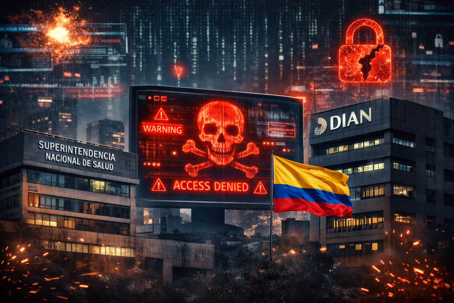 Ciberataques a entidades públicas evidencian fallas en la seguridad digital de Colombia