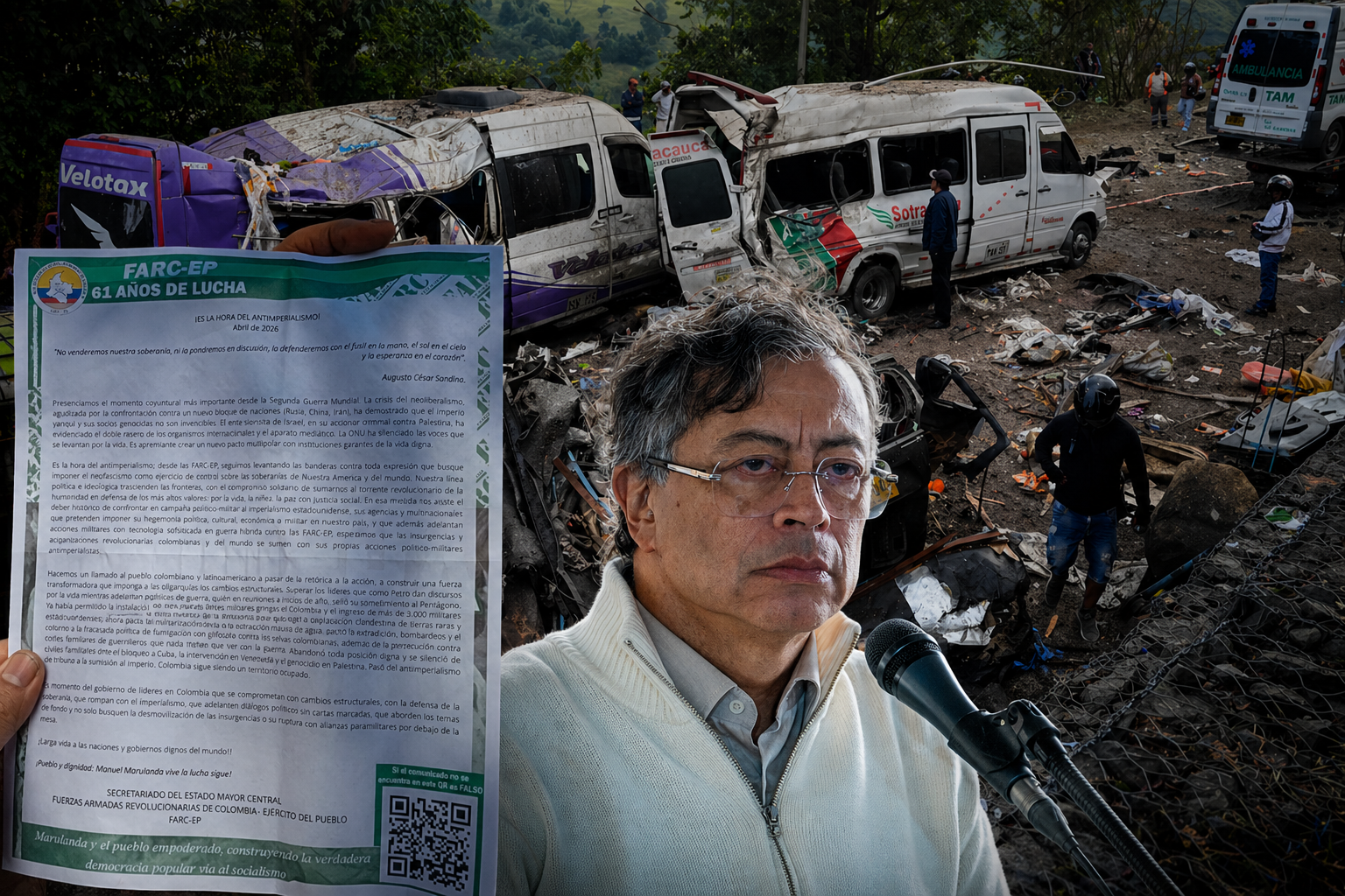 Disidencias culpan al Gobierno por violencia en el Cauca y todo por seguir órdenes de EE. UU.