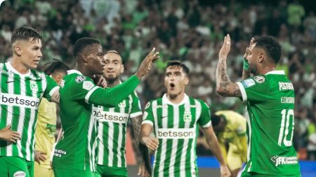 ¿Era penal? Esta fue la jugada que causó polémica en el partido de Nacional y Bucaramanga