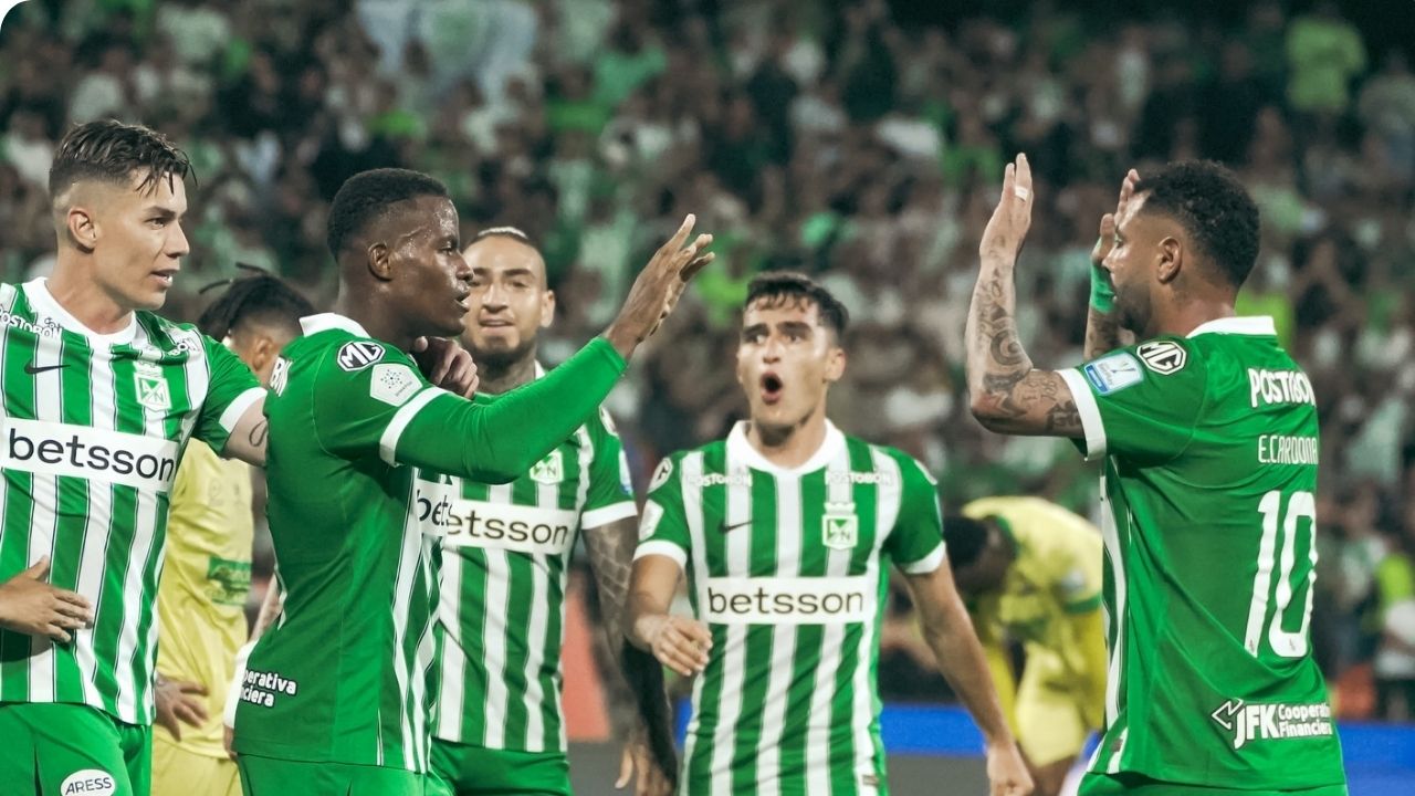 ¿Era penal? Esta fue la jugada que causó polémica en el partido de Nacional y Bucaramanga