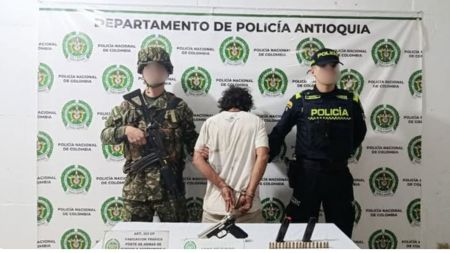 En San Carlos capturaron a hombre que llevaba un "fierro" sin papeles