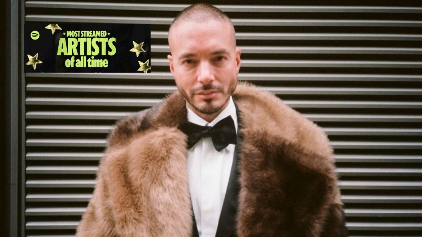 Spotify revela su ranking histórico y J Balvin entra en el top 20 de los artistas más escuchados de todos los tiempos