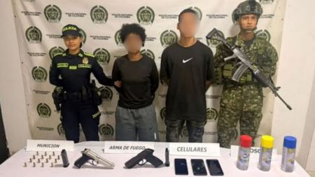 Autoridades capturan en Segovia a dos presuntos integrantes de un grupo armado