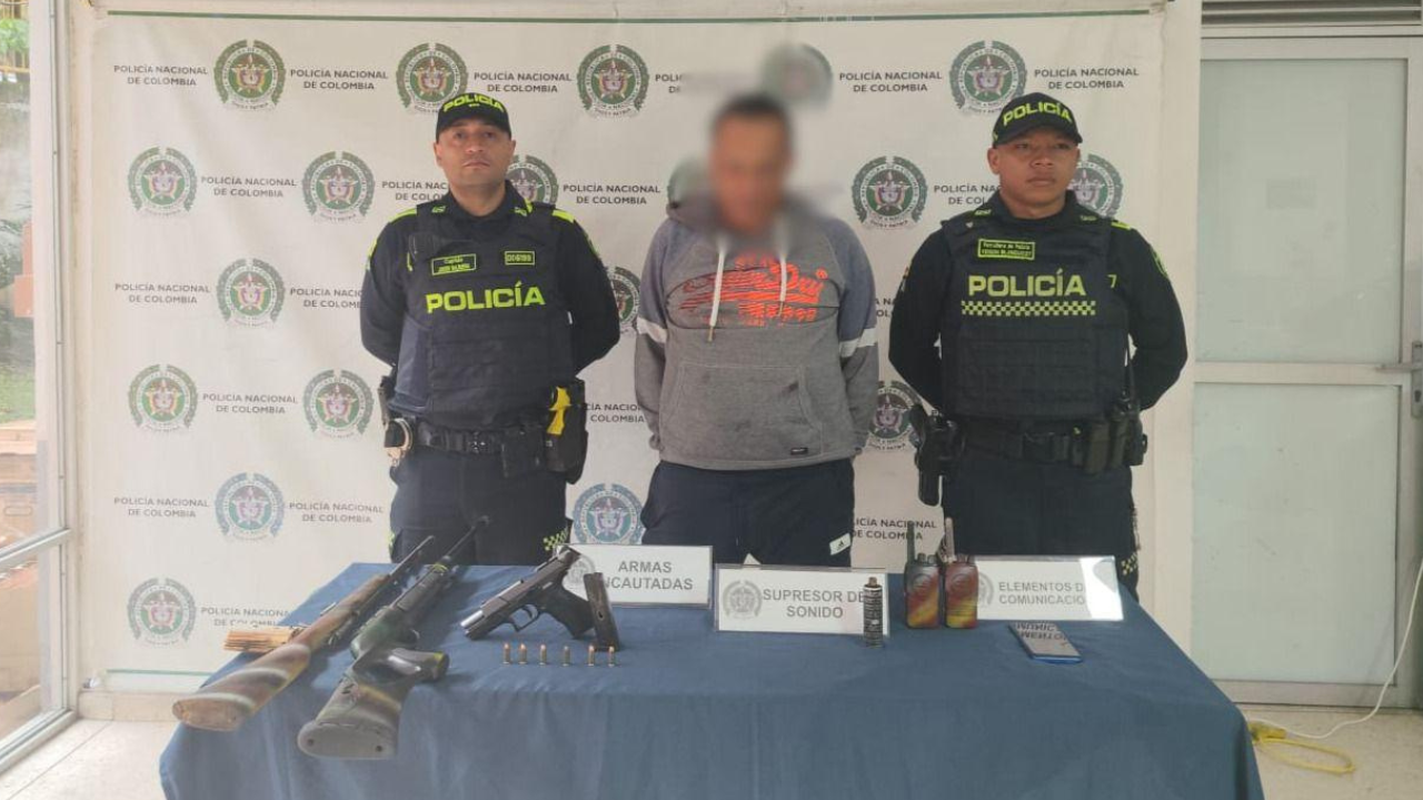 Por amenazar a una mujer, capturan a alias "Gomelo" señalado de cometer un homicidio en Medellín