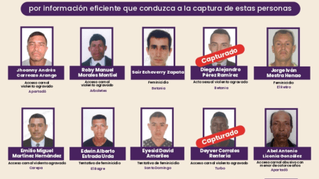 Era uno de los más buscados: capturan en Medellín a Deyver por delitos sexuales contra menores