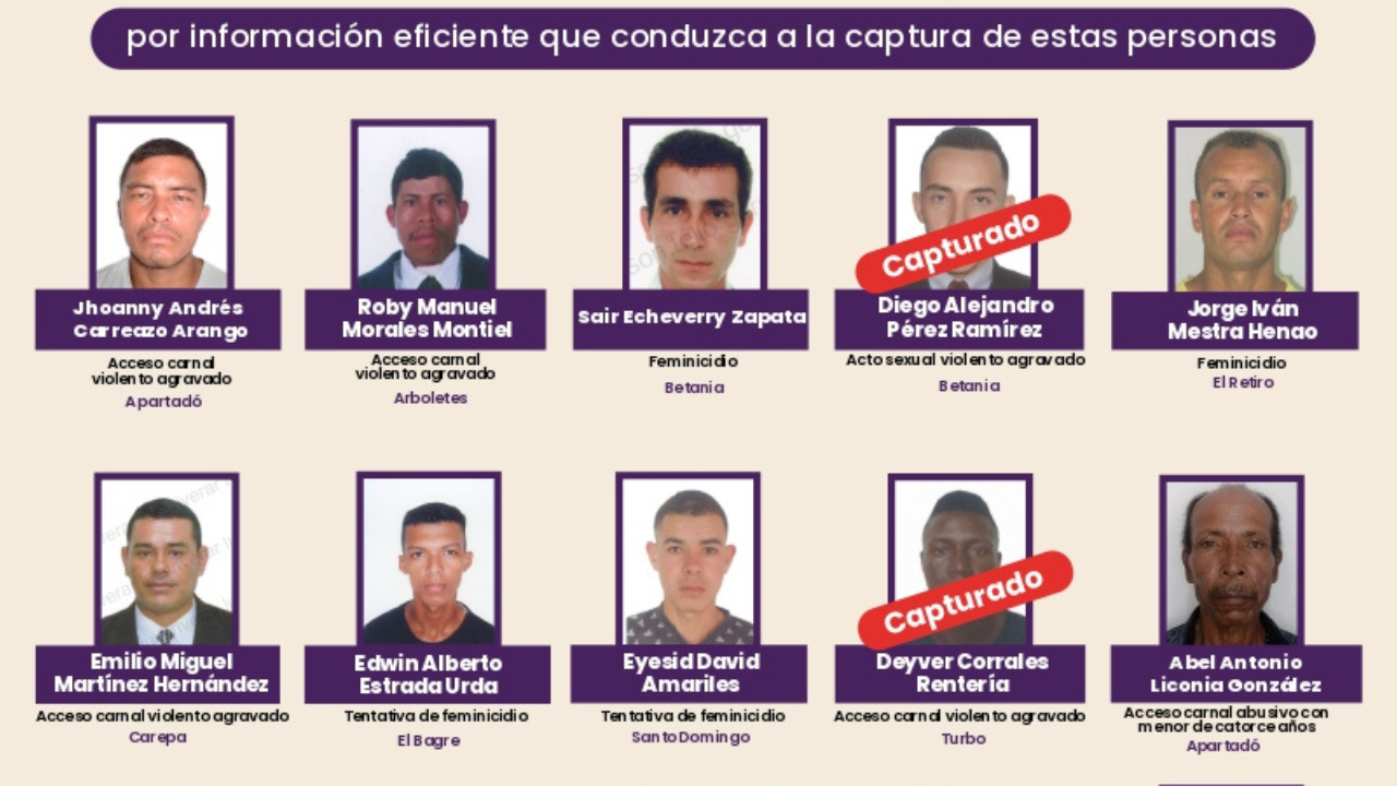 Era uno de los más buscados: capturan en Medellín a Deyver por delitos sexuales contra menores