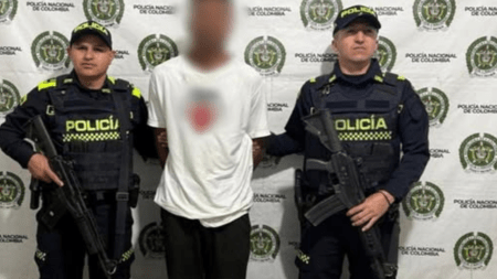 Cae hombre en Santa Rosa de Osos después de ser sorprendido con drogas