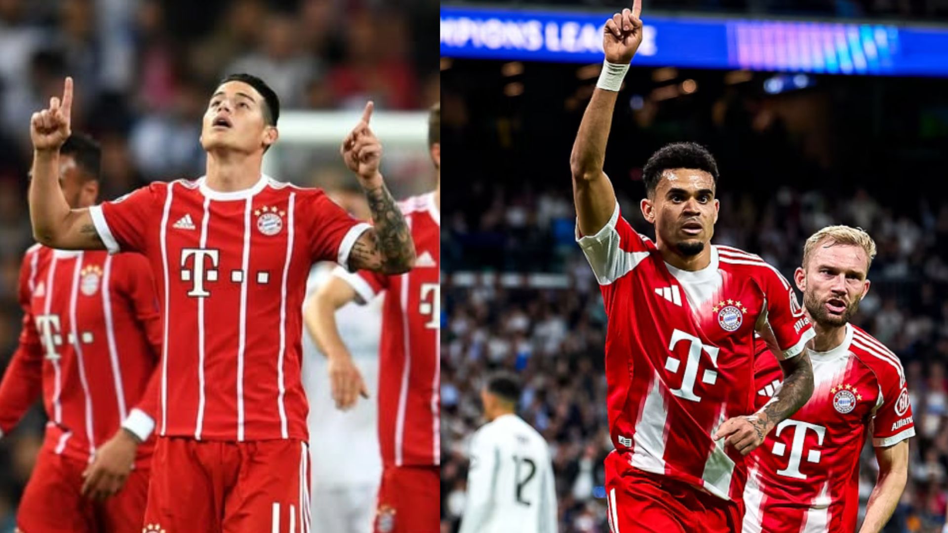 Dos generaciones, un mismo escenario y una coincidencia que une a los colombianos en la Champions