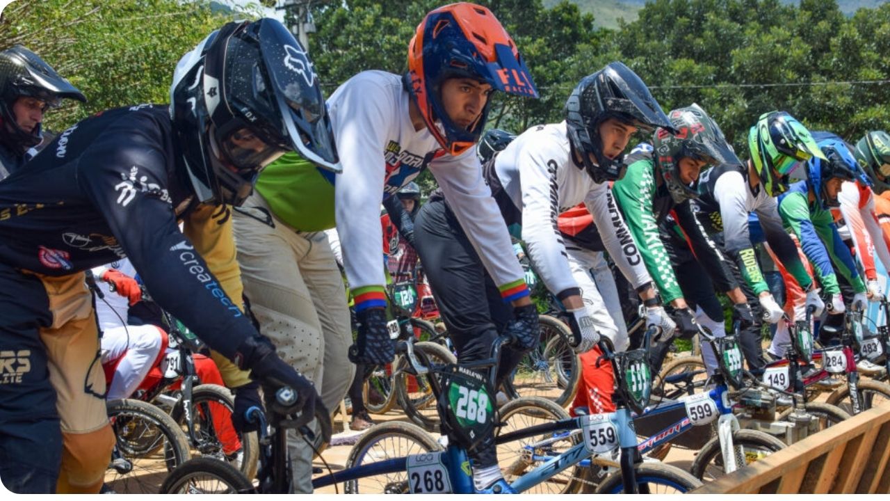 El BMX antioqueño midió fuerzas en Copacabana de cara al Panamericano