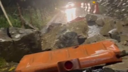 Santa Elena deslizamiento