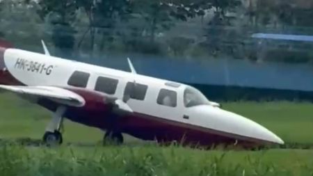 Aterrizaje avioneta