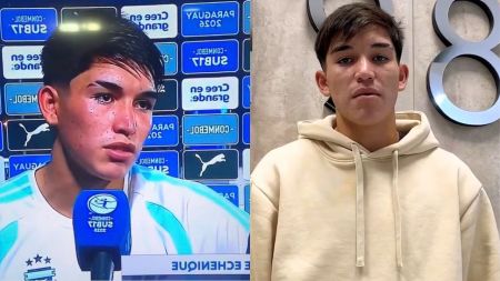 Futbolista argentino se disculpa