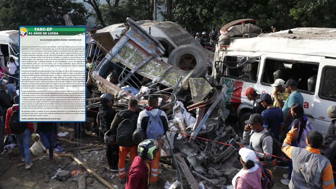 La FARC reconoce “error táctico” en la muerte de civiles en el Cauca y envía condolencia a las familias