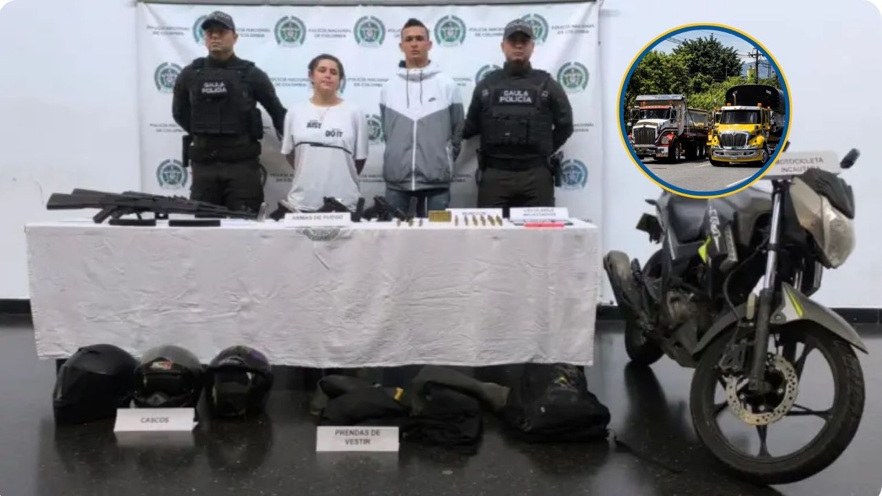 Usaban armas de juguete para extorcionar: dos capturados en Antioquia