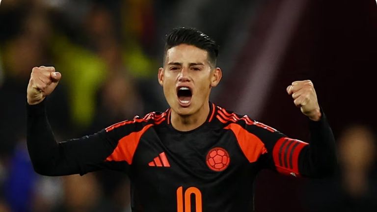 James Rodríguez fue hospitalizado tras la fecha FIFA, confirmó la Federación Colombiana de Fútbol