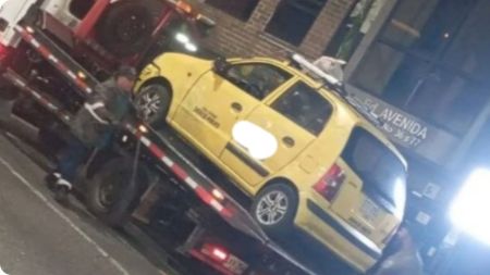 ¿Se quedó sin el pan y sin el queso? El taxista que amedrantó a una conductora terminó con el carro en los patios
