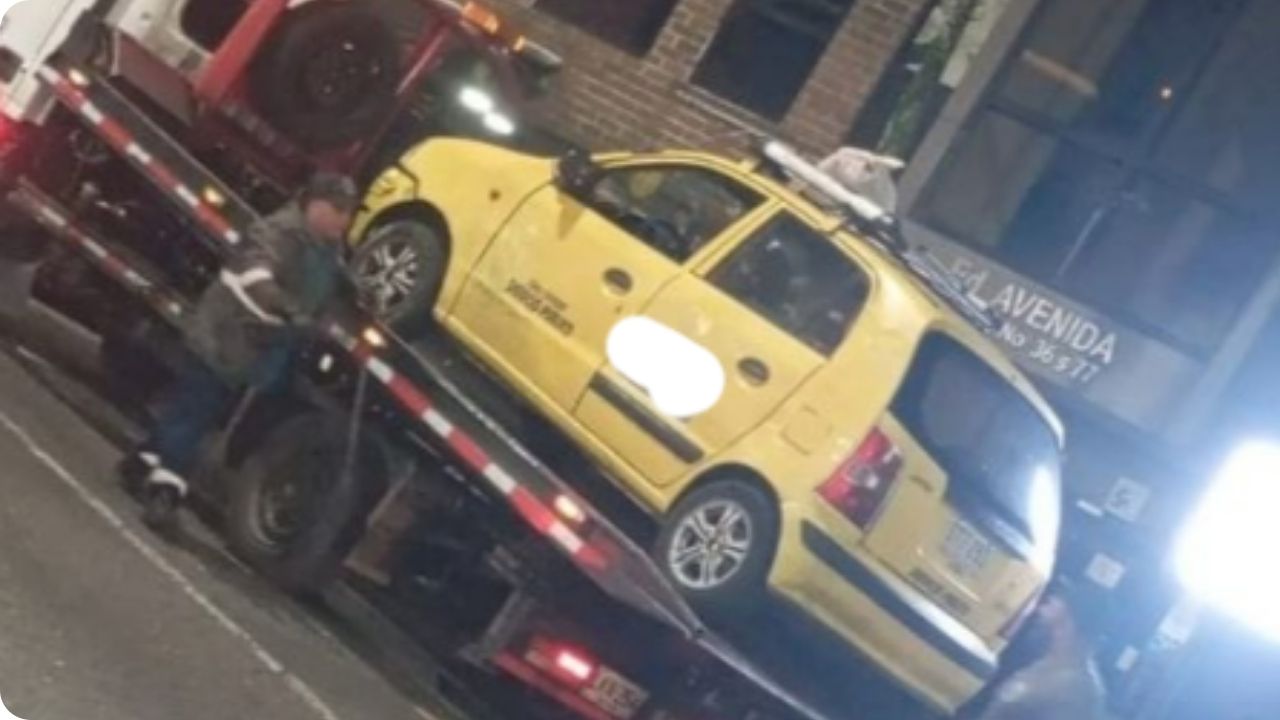 ¿Se quedó sin el pan y sin el queso? El taxista que amedrantó a una conductora terminó con el carro en los patios