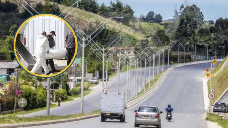 'No se sabe quién es': encuentran un cuerpo 'embolsado' en la vía Medellín-Bogotá