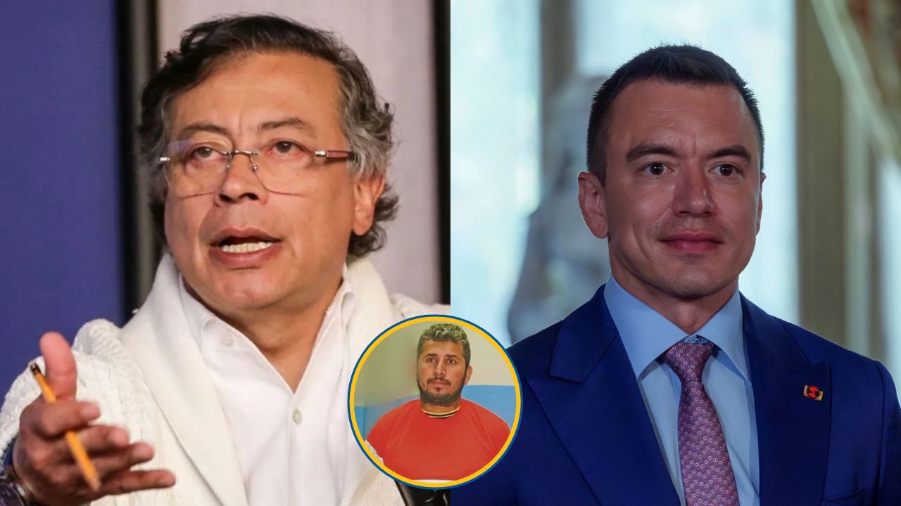 Gustavo Petro responde a Daniel Noboa por señalamientos sobre alias 'Fito' y anuncia demanda penal: "He decidido demandar penalmente al presidente Noboa por su calumnia"