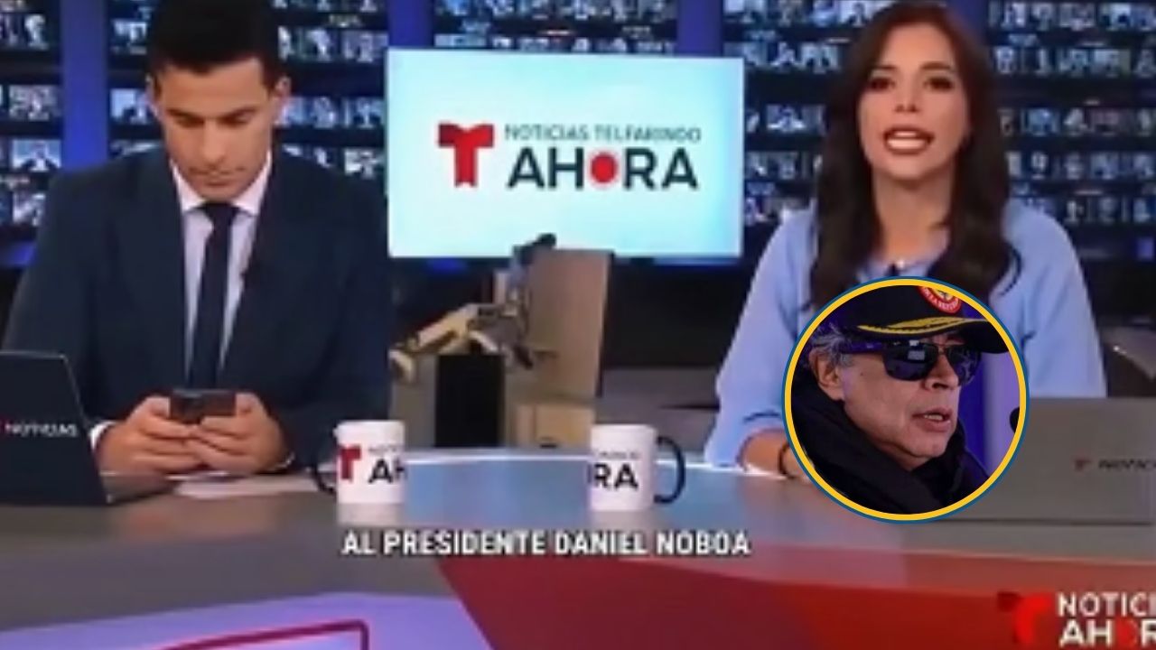 Petro tuvo que borrar un video falso sobre Daniel Noboa después de que se descubriera que era un montaje